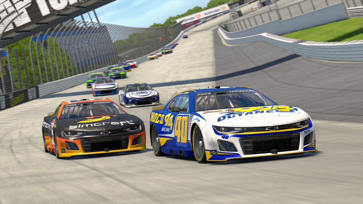 Connor Yeroschak (@connoryeroschak) on Twitter photo P.8 at Dover. Got scared that we were going to blow a tire, and we ended up saving way too much. Definitely missed out on an easy top 5 as a result.
Amazing car from <a href="/connorokrzesik/">Connor Okrzesik #14</a>, <a href="/johnhall03/">John Hall</a>, <a href="/Captincanada5/">Alexander Russell</a>, and all the <a href="/Nexxus_eSports/">Nexxus eSports</a> guys. We are trending in a great P.8 at Dover. Got scared that we were going to blow a tire, and we ended up saving way too much. Definitely missed out on an easy top 5 as a result.
Amazing car from <a href="/connorokrzesik/">Connor Okrzesik #14</a>, <a href="/johnhall03/">John Hall</a>, <a href="/Captincanada5/">Alexander Russell</a>, and all the <a href="/Nexxus_eSports/">Nexxus eSports</a> guys. We are trending in a great