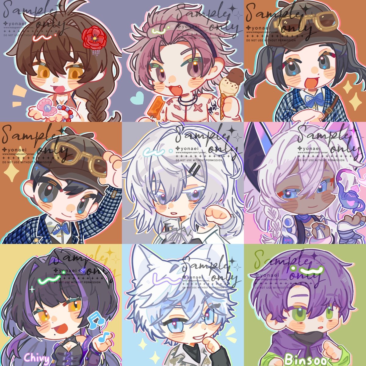 yonaei_'s tweet image. Hi there!
I’m currently open for [ SKITTLE POP ] commissions! 

☁️Price: $40 USD each 
☁️TAT: around 3-4 days depending on complexity
☁️The commission is a skeb-like
☁️ I accept them outside vgen as well and prioritizes zelle :3 just dm me!