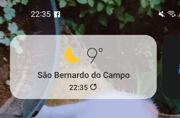 Que isso estou sonhando? 9° na véspera do meu aniversário? 🥰🥶