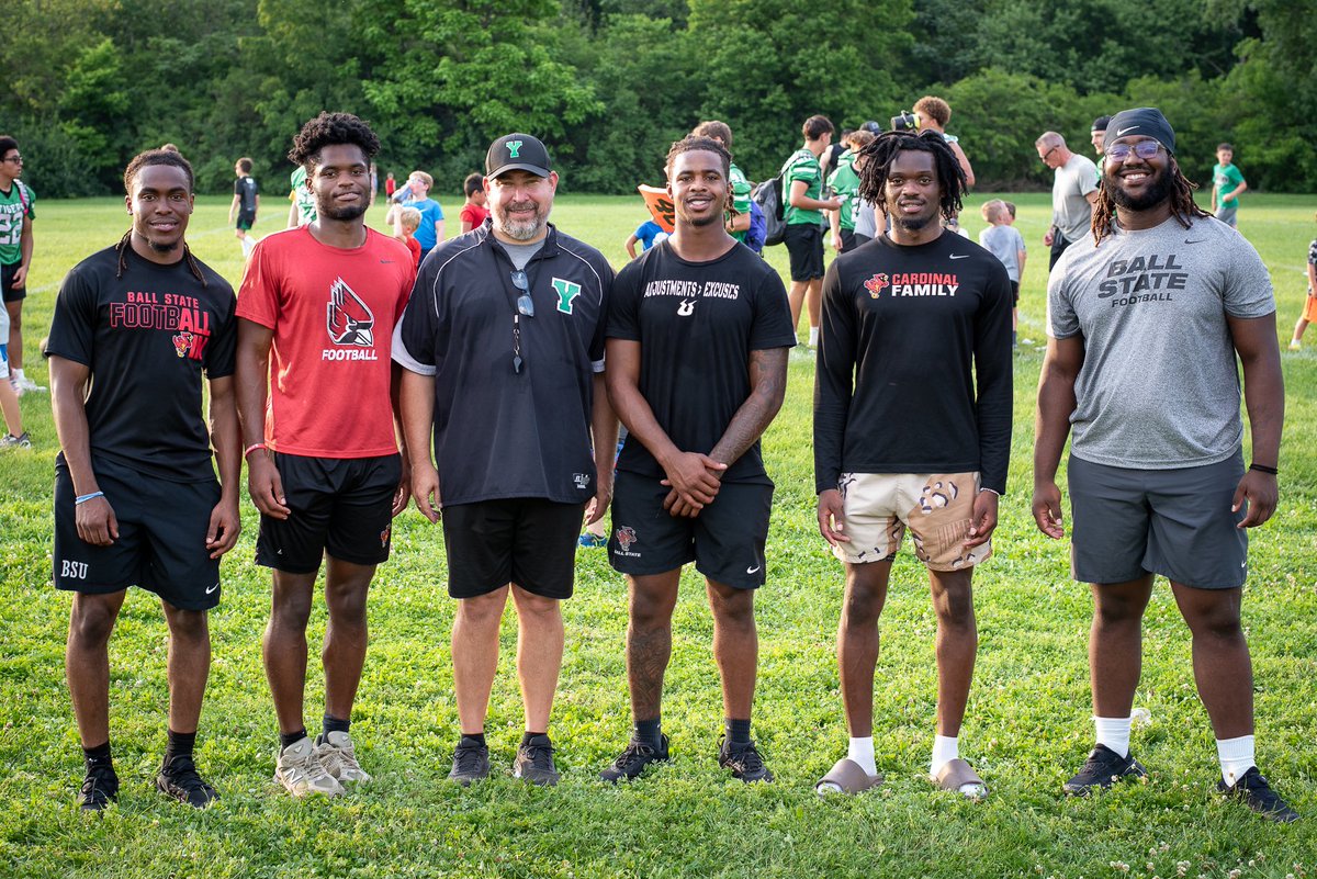 Yorktown Youth Football League (@yyflyorktown) on Twitter photo Day 2 of Yorktown Football Skills Camp is in the books! ๐ช๐พ
Today was all about DEFENSE. Huge thanks to the <a href="/BallStateFB/">Ball State Football</a> players who helped coach and shared some great words with our athletes to close out camp.
Swipe for highlights!
<a href="/BallStateFB/">Ball State Football</a> <a href="/YHSAthletics/">Yorktown Athletics</a> <a href="/YorktownPigskin/">Yorktown Football</a> Day 2 of Yorktown Football Skills Camp is in the books! ๐ช๐พ
Today was all about DEFENSE. Huge thanks to the <a href="/BallStateFB/">Ball State Football</a> players who helped coach and shared some great words with our athletes to close out camp.
Swipe for highlights!
<a href="/BallStateFB/">Ball State Football</a> <a href="/YHSAthletics/">Yorktown Athletics</a> <a href="/YorktownPigskin/">Yorktown Football</a>