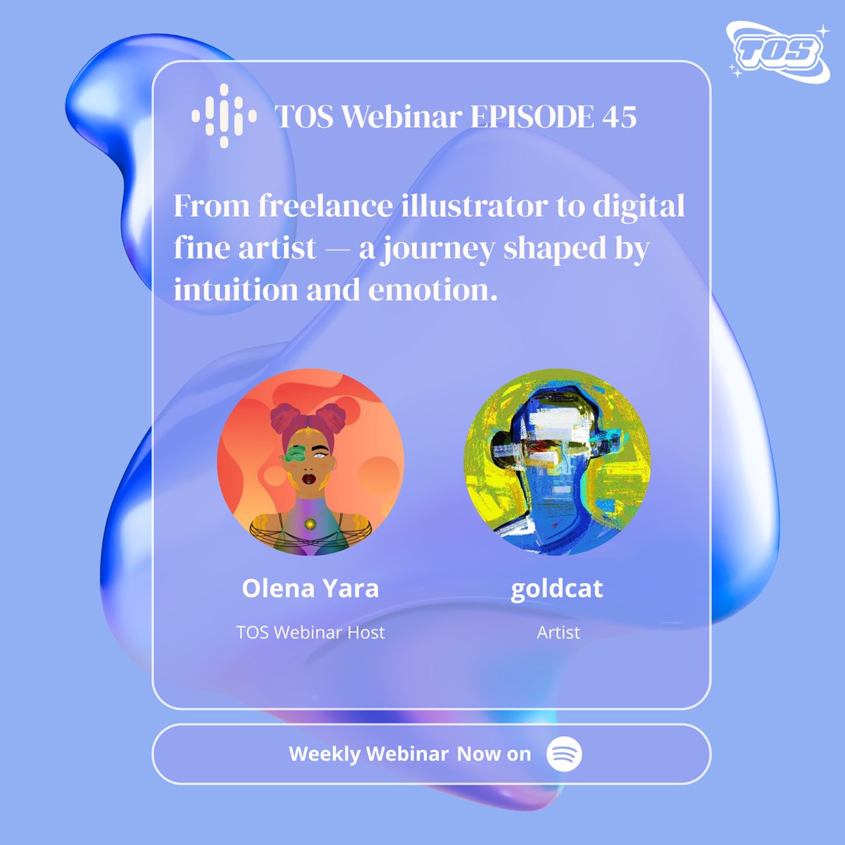 GM The Omakase Show 🩵
Our latest webinars are now on Spotify🎧  featuring goldcat  <a href="/OriginalGoldCat/">goldcat</a> , is live!

Tune in, listen, and don’t forget to follow us!  

EP45: open.spotify.com/episode/7iBReu…