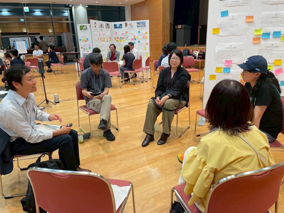 IRCMS_KU's tweet photo. 淺井先生 @Rieko_ASAI_PhD が50夜会に参加しました💭🗣️🧑💻🔬
#3Questions #熊本大学 #ircms #九州大学 #研究 https://t.co/CG8L3Ww3bF