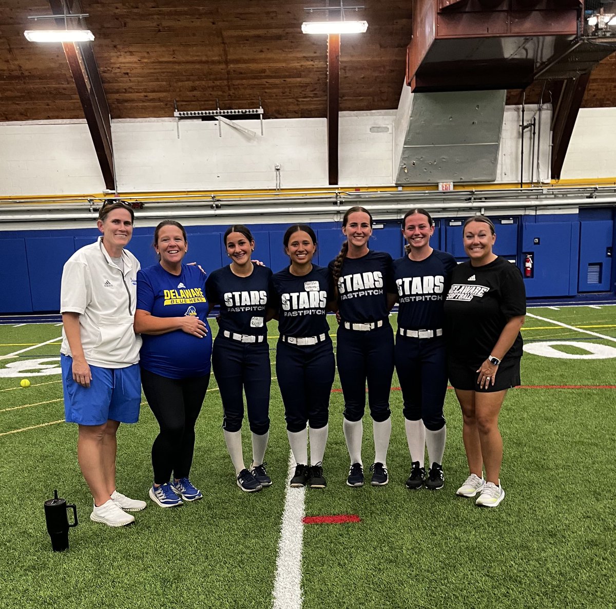 KatiePinand2028 (@katiepinand2028) on Twitter photo Huge thanks to <a href="/Delaware_SB/">Delaware Softball</a> and coaches for hosting a great camp today. I learned a lot and loved getting the chance to see your campus. Great to have teammates there as well!
<a href="/CoachJenSteele/">Jen Steele</a>
<a href="/AndradeN23/">Nichole Andrade</a>
<a href="/CoachBellisari/">Amy Bellisari</a> <a href="/UDelaware/">Univ. of Delaware</a> <a href="/UDBlueHens/">Delaware Blue Hens</a> <a href="/de_stars_pinand/">de_starsfastpitch_pinand</a> <a href="/starsnationalfp/">Stars Organization</a> Huge thanks to <a href="/Delaware_SB/">Delaware Softball</a> and coaches for hosting a great camp today. I learned a lot and loved getting the chance to see your campus. Great to have teammates there as well!
<a href="/CoachJenSteele/">Jen Steele</a>
<a href="/AndradeN23/">Nichole Andrade</a>
<a href="/CoachBellisari/">Amy Bellisari</a> <a href="/UDelaware/">Univ. of Delaware</a> <a href="/UDBlueHens/">Delaware Blue Hens</a> <a href="/de_stars_pinand/">de_starsfastpitch_pinand</a> <a href="/starsnationalfp/">Stars Organization</a>