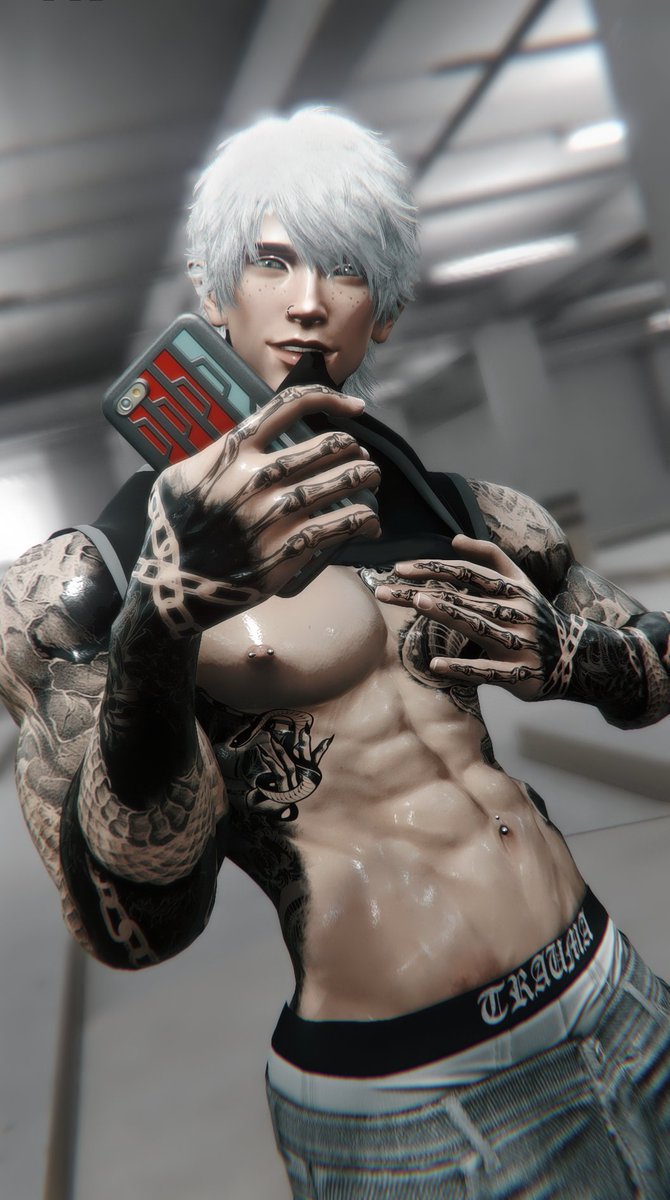 ShepardBarks's tweet photo. His attempt at being sexy is too cute. 
#Alexanderpose https://t.co/42rS5P325u
