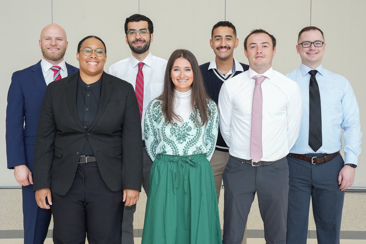 As we bit farewell to our amazing R4 class last week, we also welcomed our incoming intern class! 

Back row: Mark Odom, Yayha Hameed, Nick Hale
Front row: Kristin Parker, Nadia Nelson, Samuel Massey, Tanner Lazarus

*Mohanad Ghonim (not pictured)

#radres #radiology