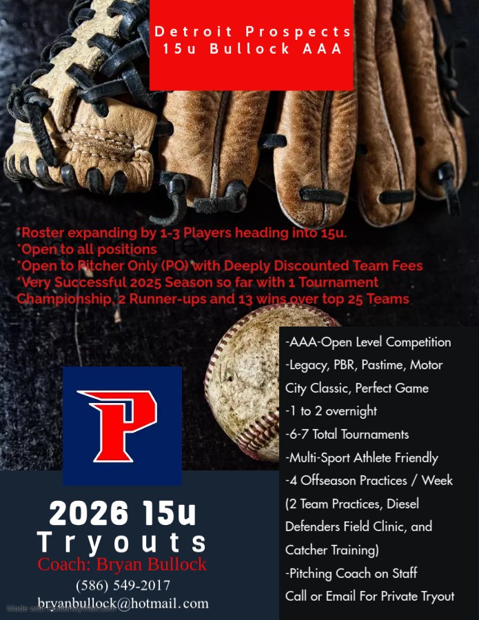 Detroit Prospects 14u Bullock (@prospectsbull) on Twitter photo 