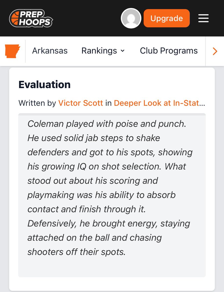 Thank you for the write-up <a href="/VortexSportsARK/">Vortex Sports x Prep Hoops AR</a>