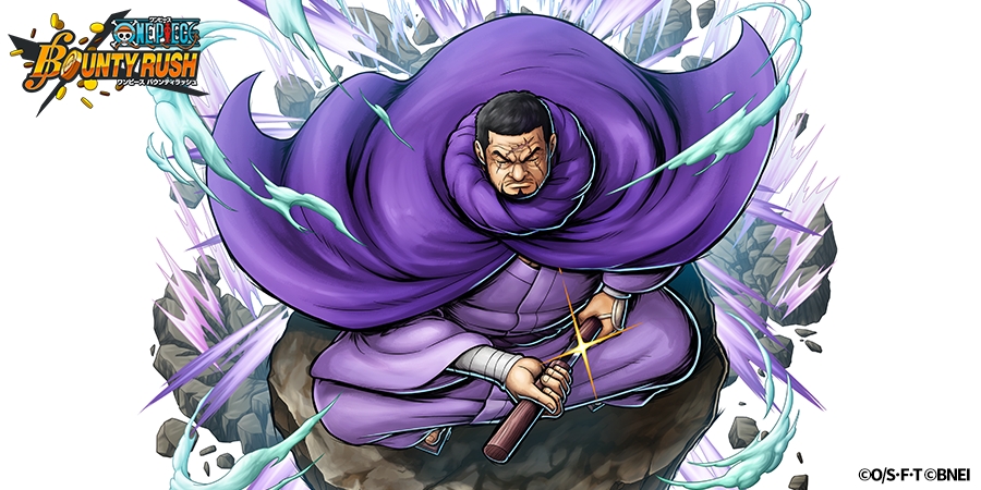 OPBR_official's tweet photo. 【予告】

盲目の剣豪 藤虎  【イッショウ】 参戦❗

#バウンティラッシュ
#ONEPIECE https://t.co/EHSxhB3l7p
