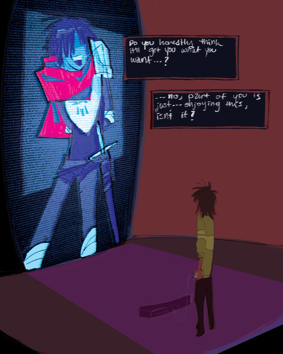 burgerwrld's tweet photo. why didn't kris just summon their persona https://t.co/AJzNEWS6lz
