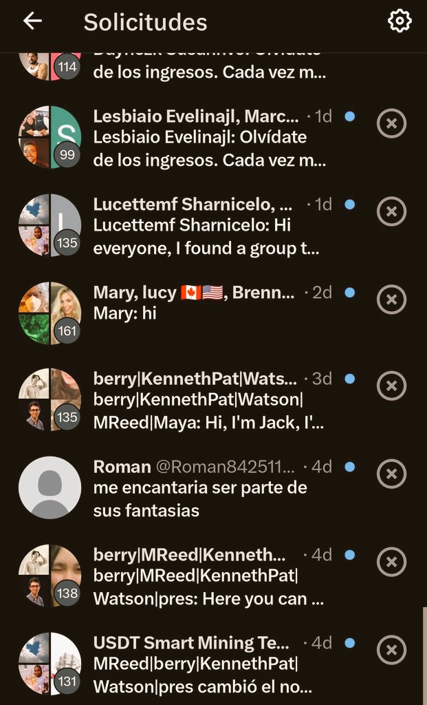 🚨¡CUIDADO!🚨 Alfa Tip 👇🏻

En estos días, hay muchas cuentas bots que hacen este tipo de spam. 

Lo que deben hacer es eliminar esos mensajes y ya.

Quizá quieran reportar y bloquear pero NO lo hagan porque:

1️⃣ Nunca van a acabar. Hay miles y miles de cuentas bots.

2️⃣ Si le dan