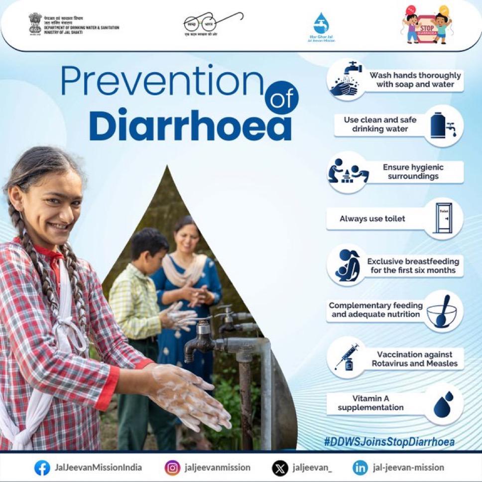 Jacob Zhimomi (@jacob_zhimomi) on Twitter photo Diarrhoea can be prevented by following basic steps such as:
ЁЯСЙЁЯП╗ Washing hands with soap and water
ЁЯСЙЁЯП╗ Using clean and safe drinking water
ЁЯСЙЁЯП╗ Adequate nutrition
ЁЯСЙЁЯП╗ Hygienic surroundings
ЁЯСЙЁЯП╗ Vaccination against rotavirus and measles
ЁЯСЙЁЯП╗ Always using toilet
ЁЯСЙЁЯП╗ Vitamin A Diarrhoea can be prevented by following basic steps such as:
ЁЯСЙЁЯП╗ Washing hands with soap and water
ЁЯСЙЁЯП╗ Using clean and safe drinking water
ЁЯСЙЁЯП╗ Adequate nutrition
ЁЯСЙЁЯП╗ Hygienic surroundings
ЁЯСЙЁЯП╗ Vaccination against rotavirus and measles
ЁЯСЙЁЯП╗ Always using toilet
ЁЯСЙЁЯП╗ Vitamin A