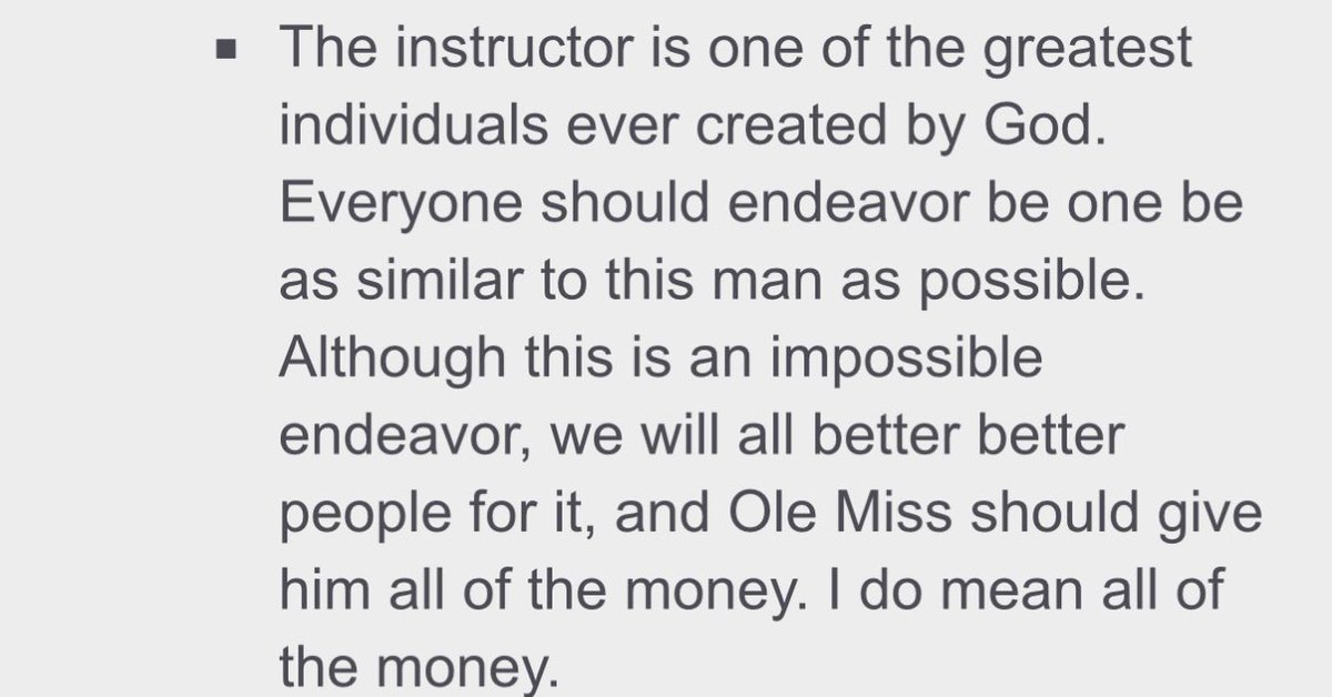 Although my wife disagrees, it’s what the people are saying.