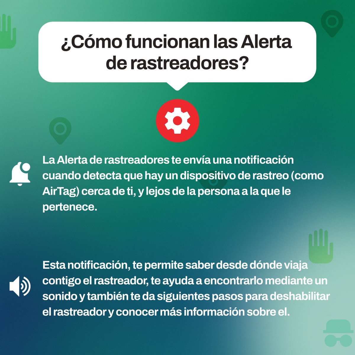 #SeguridadDigital

¿Sabes qué son las Alertas de rastreadores en #Android? 🔍

Esta función implementada por #Google, te permite saber si estás siendo víctima de vigilancia mediante un dispositivo de rastreo #bluetooth. 📌📱

👉 blog.google/products/andro…