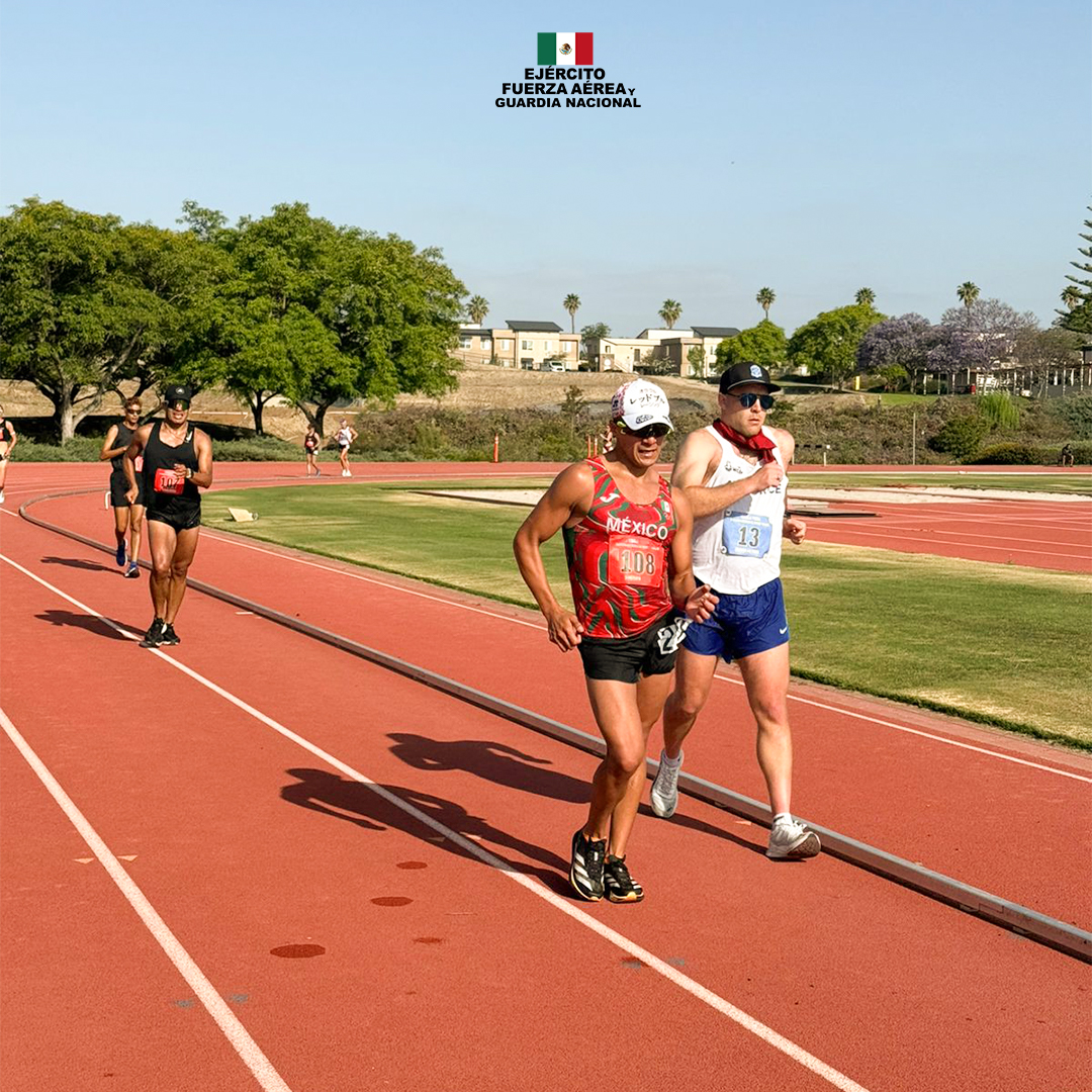 Defensamx1's tweet image. “Más allá de cada paso, está la disciplina”.
Felicitamos al Cabo Ever Jair Palma por obtener el 3/er. lugar en la prueba de Atletismo en el evento deportivo “2025 Chula Vista Internacional Race WalkInvitational” en #ChulaVista, #SanDiegoCalifornia, #EUA del 20 al 23 Jun.2025.
El