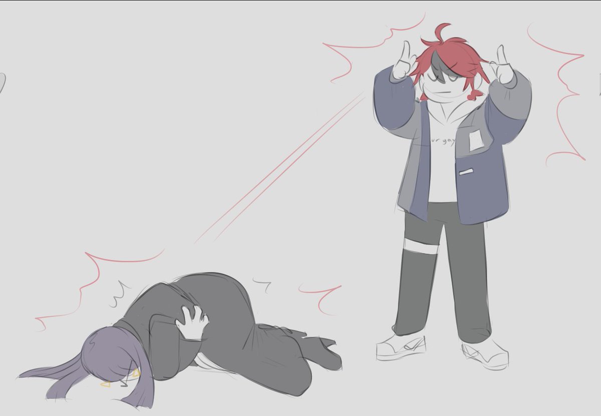 AStellarFuture's tweet photo. #hndr_FA I think with his hemoanima Takumi should be able to blast others with his period cramps https://t.co/l4bUeYZpxh