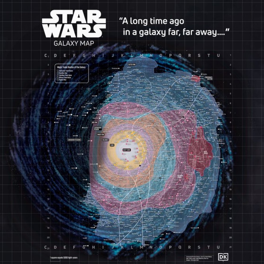 USAnt_IDEA's tweet photo. #스타워즈 세계관 공식 지도 ✨
#Starwars #GalaxyMap https://t.co/MFNpWlNN2m