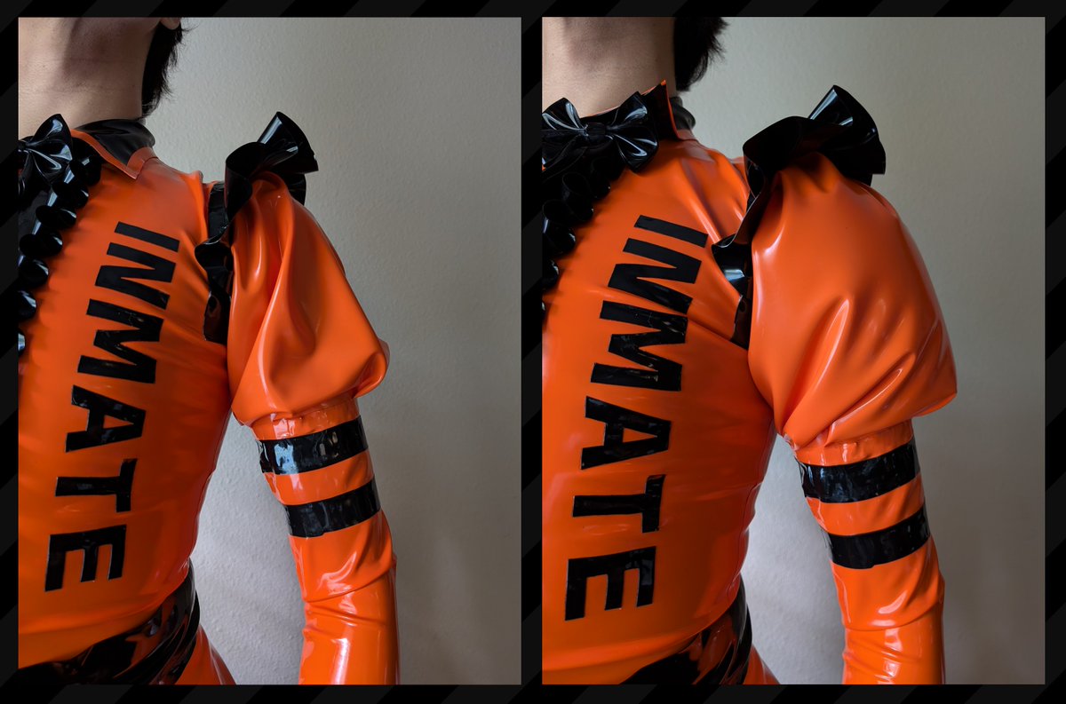 detail: the juliet sleeves are airtight. i've found i'm able to lift the shoulder and collar of the blouse, and blow air inside to control the puff size.

editor's note: please pardon the loose sleeve construction, this will get corrected in the next iteration.