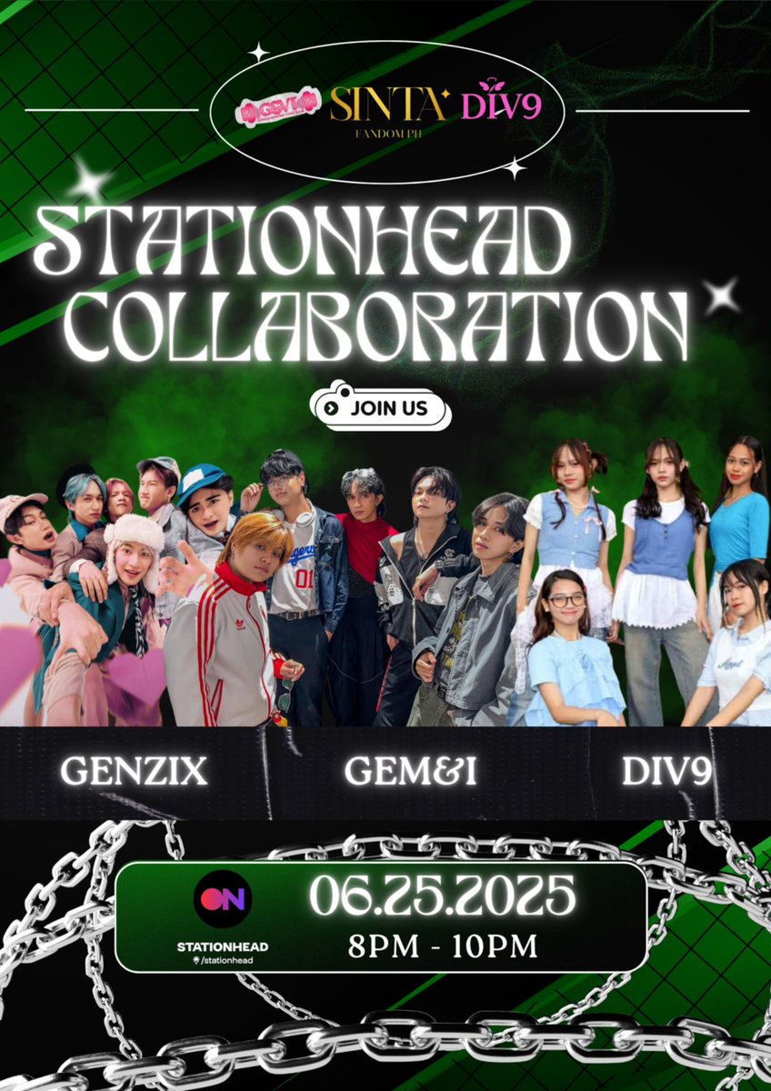 💥 The challenge is ON! 💥

“We Go” is officially OUT on all music platforms! Join us TONIGHT from 8PM to 10PM on Stationhead as Sinta, SOULz, and Halos unite for a streaming party like no other! 💎🔥

We stream, we rise — We Go, TOGETHER.