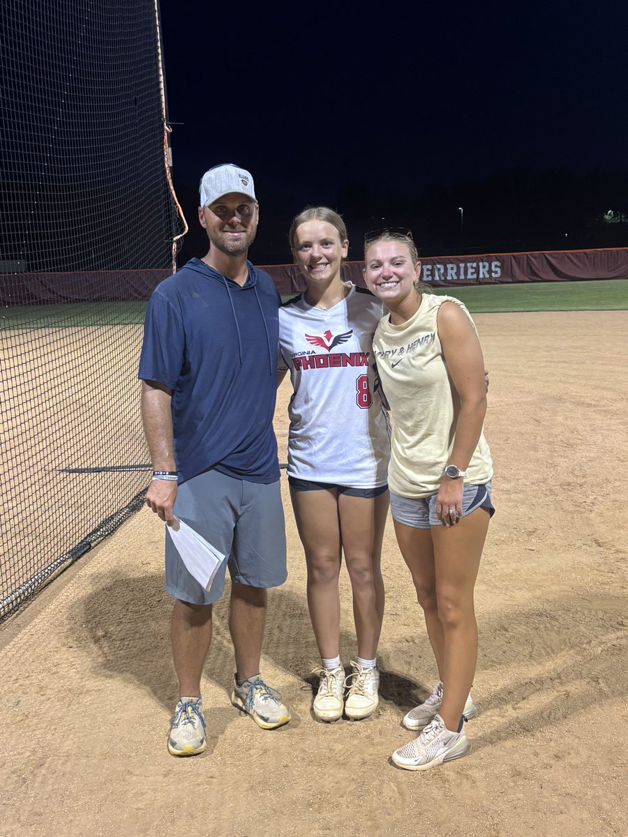 Huge thanks to <a href="/EHC_SB/">E&H Softball</a> for a great practice tonight!! <a href="/VA_Phoenix_Wood/">VA Phoenix Wood</a> <a href="/AllenWoodTow/">Allen Wood</a>