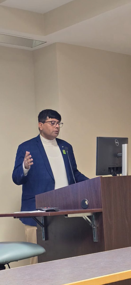 Delivered a talk at SIU school of medicine, Springfield on Diabetes &amp; Hypertension control during Mahakumbh with RSSDI initiative