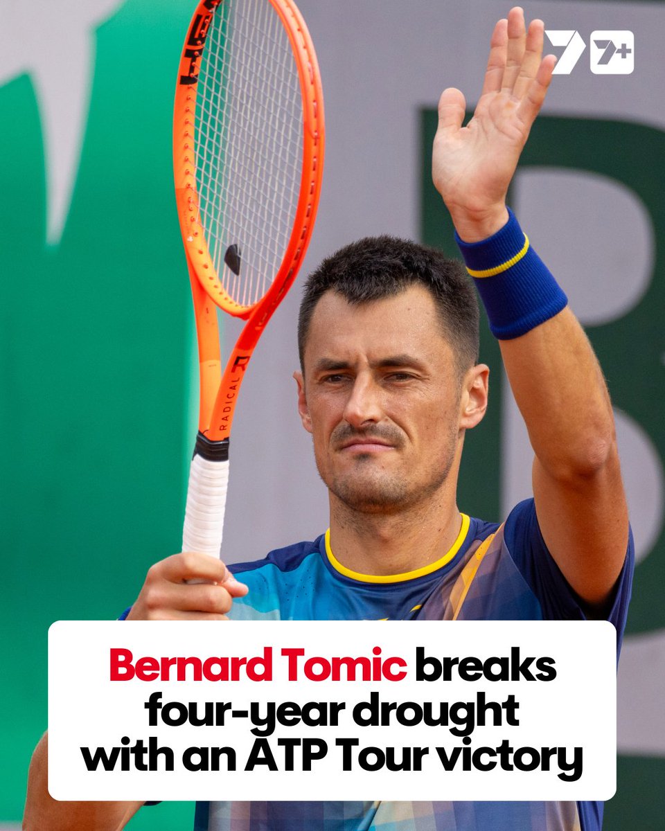 Bernard Tomic defeated fellow Aussie Rinky Hijikata 3-6 7-5 6-2, claiming his first win on the ATP Tour since the 2021 Australian Open 🎾

Read here 🗞️ bit.ly/468Y2WH
