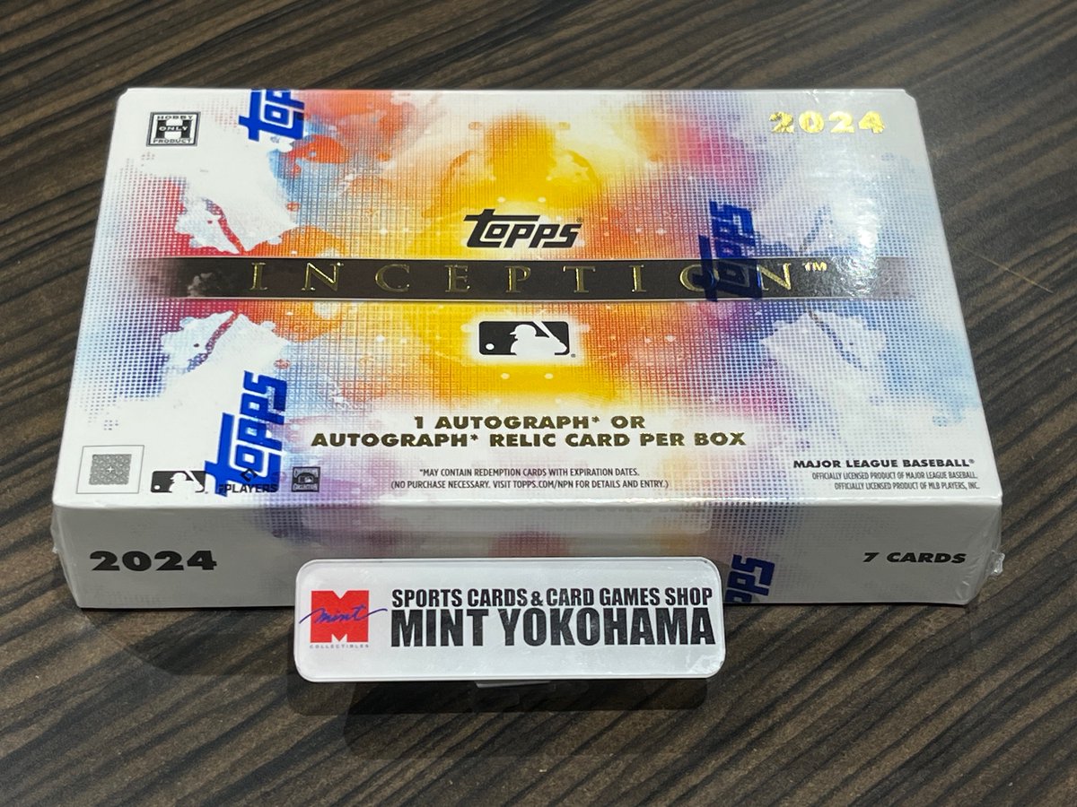 本日入荷新商品！】 「MLB 2024 TOPPS INCEPTION」 ☆日本選手チェック 