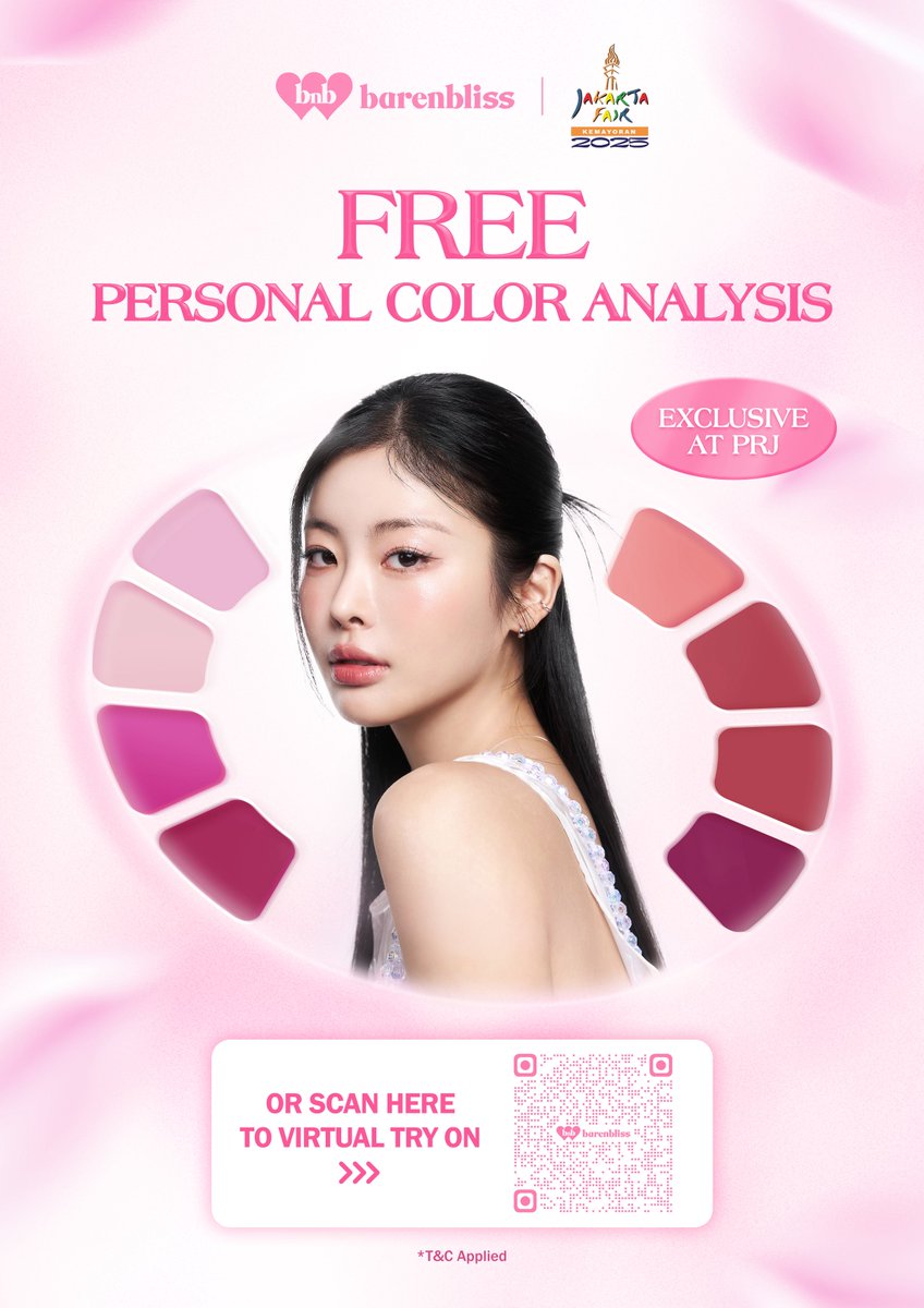 P TOLONG INFO JASTIPNYA DONG😭☝🏻

Abis liat promo Barenbliss di PRJ tahun ini bikin dompetku meronta. Rasanya pengen borong jajan!🫨🛍️

Diskonnya gacor parah sih.. up to 55% coba. dah gt masih dpt Free Personal Color Analysis pula??!