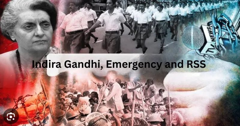 #SamvidhanHatyaDiwas | 1975 Emergency: Exposing the Constitutional Betrayal by Congress &amp; Role of RSS in Defending Democracy

From jailing thousands to amending the Preamble — Congress’s legacy is marked by repeated assaults on constitutional values.

Meanwhile, the <a href="/RSSorg/">RSS</a>