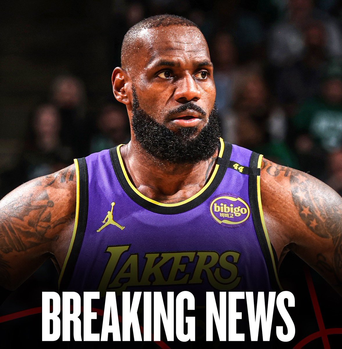 BronMuse (@bronmuse) on Twitter photo BREAKING: LeBron James is expected to opt into his player option and return for a historic 23rd NBA season.
(Via <a href="/ShamsCharania/">Shams Charania</a>) BREAKING: LeBron James is expected to opt into his player option and return for a historic 23rd NBA season.
(Via <a href="/ShamsCharania/">Shams Charania</a>)