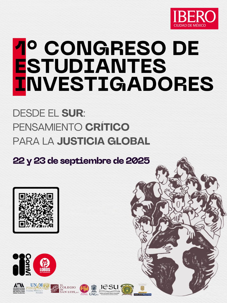 📢 ¡Convocatoria abierta! Primer Congreso Internacional de Estudiantes Investigadores – CIE IBERO 2025

📎Convocatoria completa en el código QR o por mensaje.