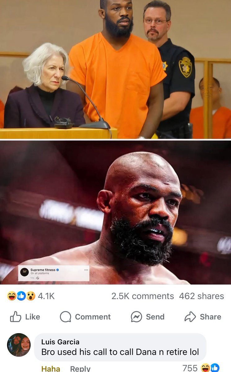 Dear Fight Fans,

I’m impressed with Jon Jones’s fight career, and overall fight IQ.

Part of adulting, is learning to separate your feelings.
You can respect the fuck out of an athlete and their career, while also holding any kinds of disdain regarding their general character as