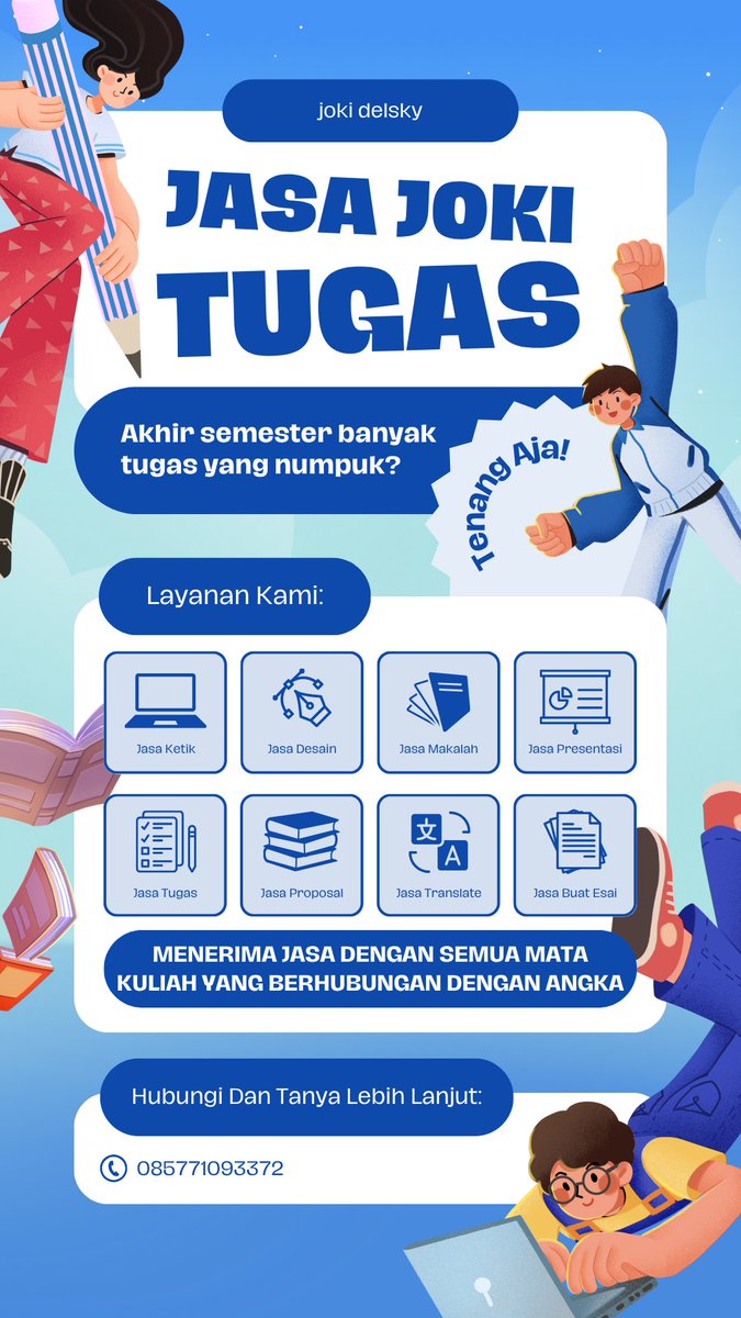 lia◜◡◝♡| joki tugas termurah tweet media