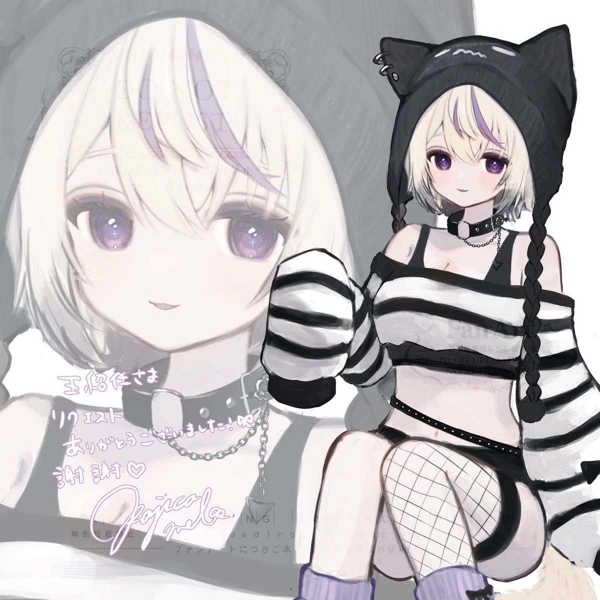mel_samui's tweet photo. リクエストありがとうございました👾🖤

 #skeb  #まのにあーと https://t.co/zZ5RzcpZy0