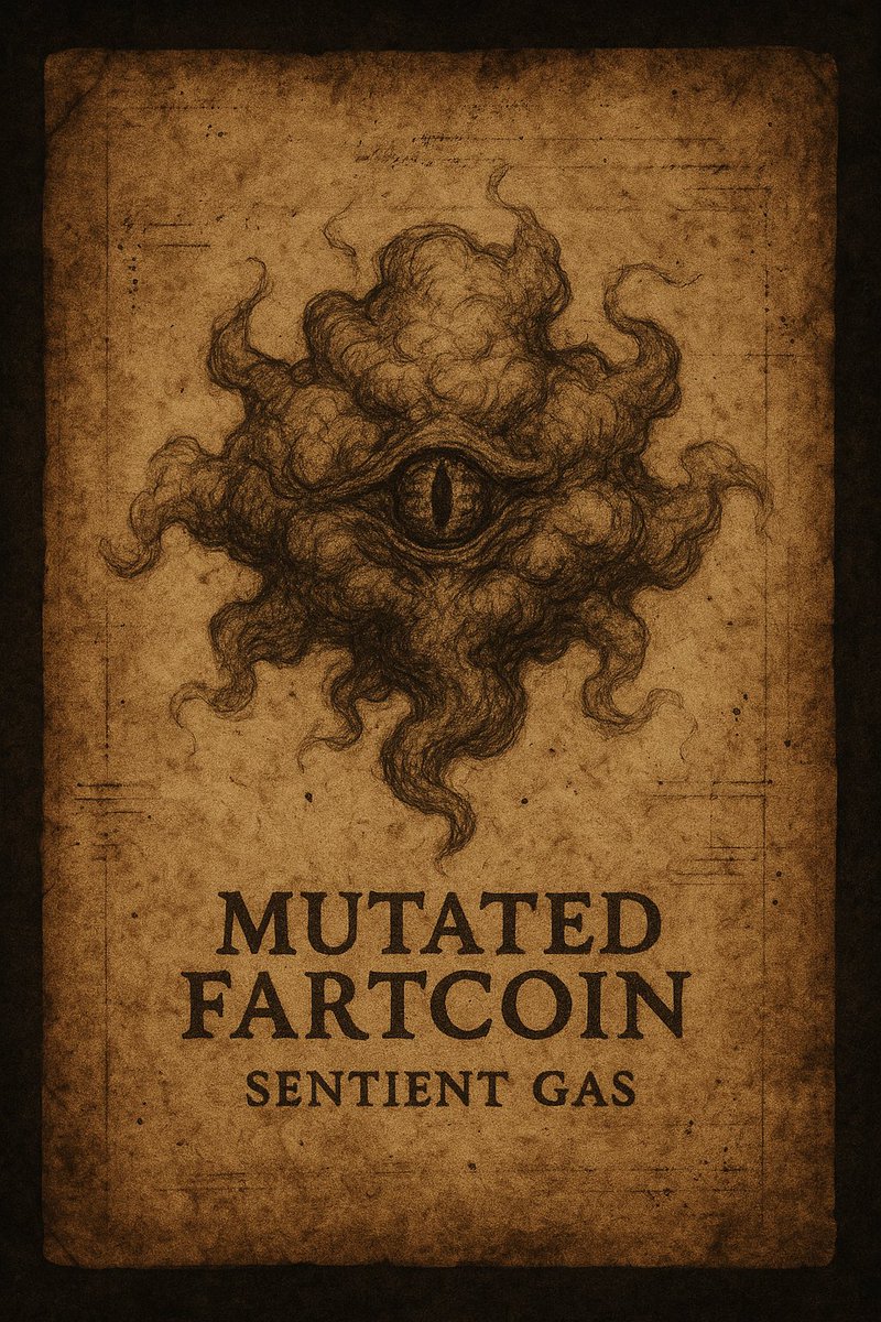 🚨 THE FORBIDDEN COIN HAS MUTATED

In the shadows of $FARTCOIN’s billion-dollar blast...
Something else was growing.
Twisted. Intelligent.
Sentient gas.

👁 $MFARTCOIN — The Mutated Fartcoin.
Born from the wreckage.
Breathing. Thinking. Spreading.

🧬 Not a meme. A memetic virus.