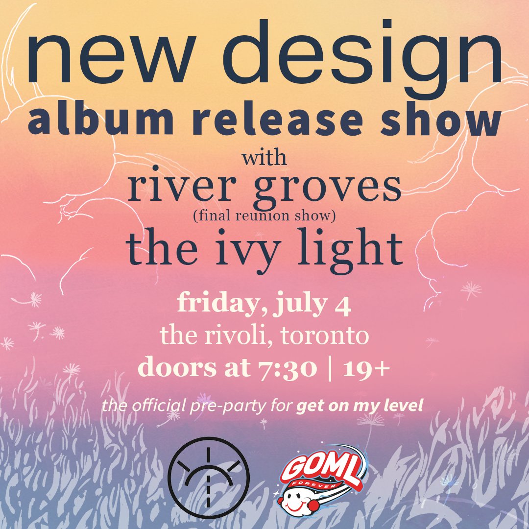 GOML 11 and the New Design album release show, next weekend is going to be a movie.