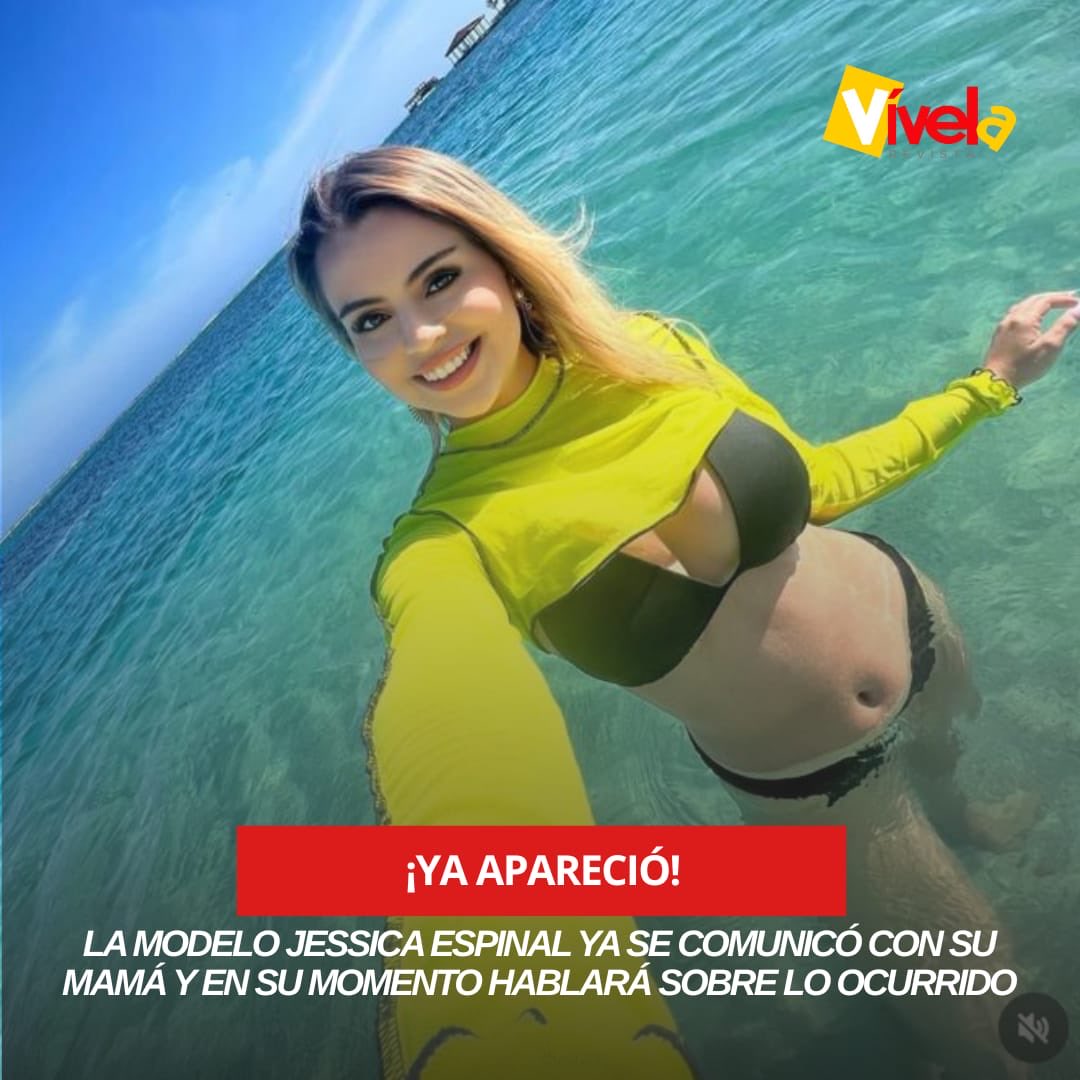 Fuentes cercanas a Jessica Espinal, informan que la modelo ya se comunicó con su mamá y aseguró estar bien; al parecer si "ocurrió algo" pero, será más adelante que dará detalles.

La modelo viajó con Maynor MC a Colombia.