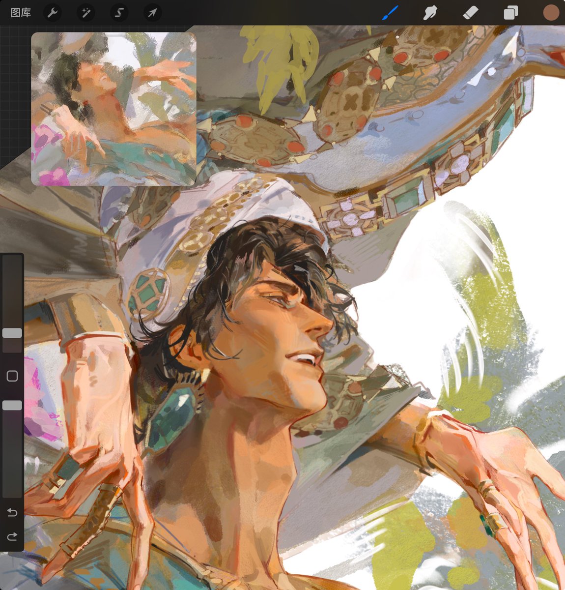 #SultansGame
继续腿进度，阿尔图的颜值持续在线