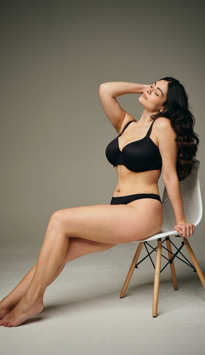 She is voluptuous