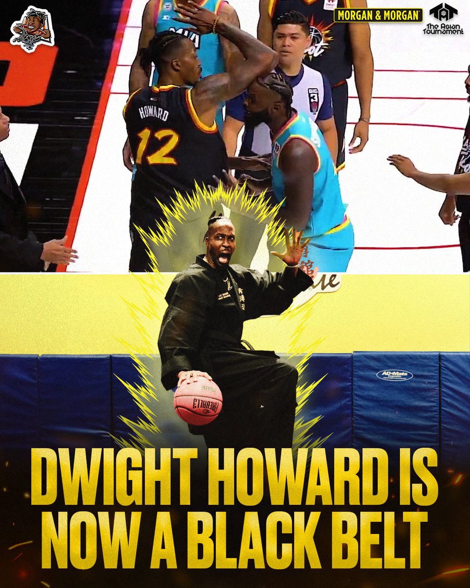 DwightHoward's tweet image. Aye I’m a black belt now 🤷🏾♂️ watch out Beas & Lance ➡️ youtu.be/gVzO0LA-zrY?si…