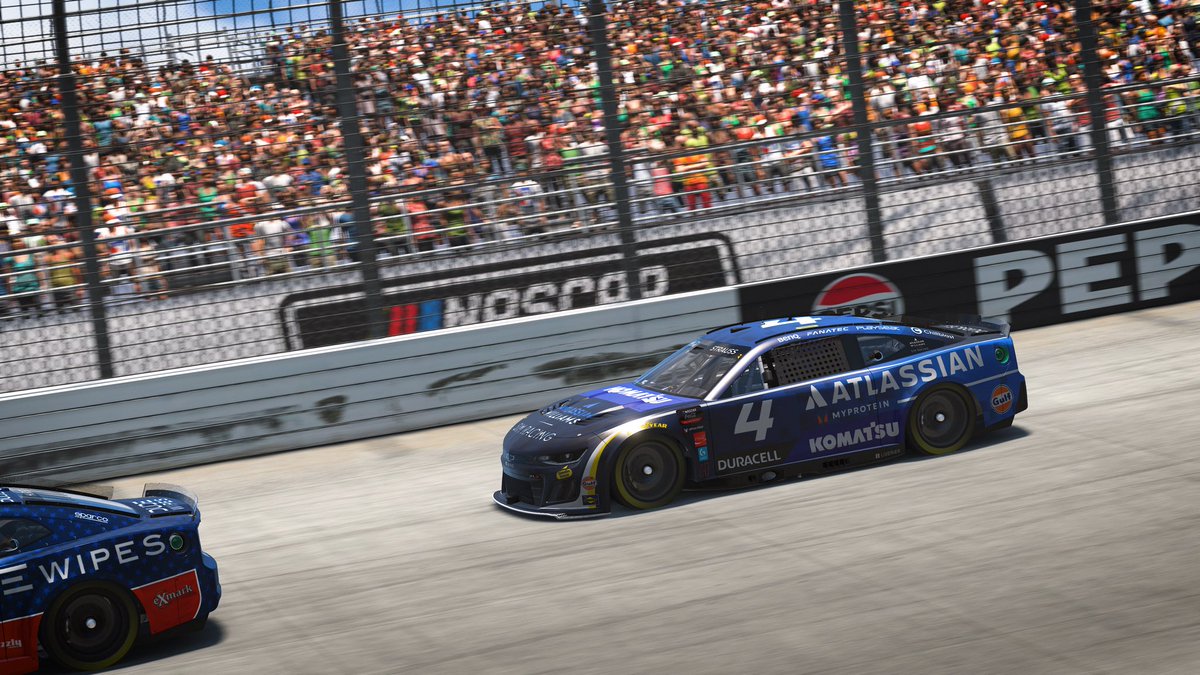 Donovan Strauss (@donovanstrauss) on Twitter photo Had a ripper of a car tonight. Drove from 28th ➡️ 4th and had a tire going down. Just had to drive my nuts off to get track position, had we qualified better we would’ve been fine.
Proud of the effort we gave, 3 more chances to get in the playoffs <a href="/WilliamsEsports/">Williams Sim Racing</a> Had a ripper of a car tonight. Drove from 28th ➡️ 4th and had a tire going down. Just had to drive my nuts off to get track position, had we qualified better we would’ve been fine.
Proud of the effort we gave, 3 more chances to get in the playoffs <a href="/WilliamsEsports/">Williams Sim Racing</a>