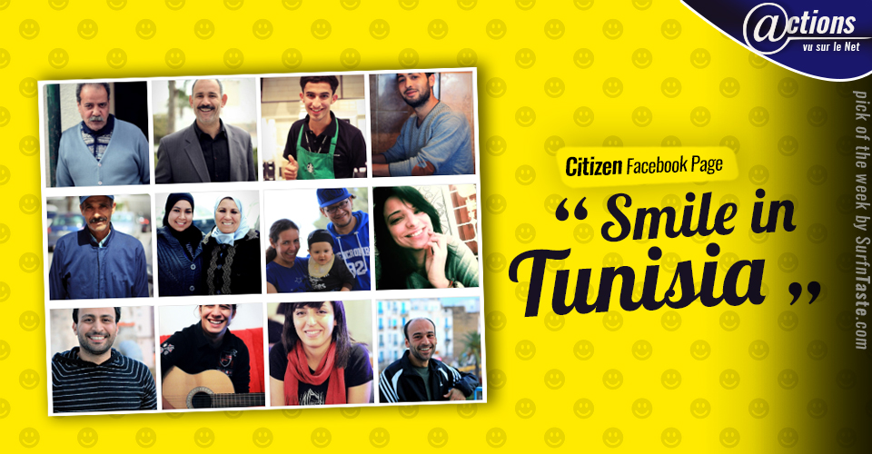 L'action de la semaine est toute pétillante, toute radieuse, au regard enchanté de tant de sourires éclairés, chéris et immortalisés dans le cadre du projet photographique Smile in Tunisia: bit.ly/3a7SxcU