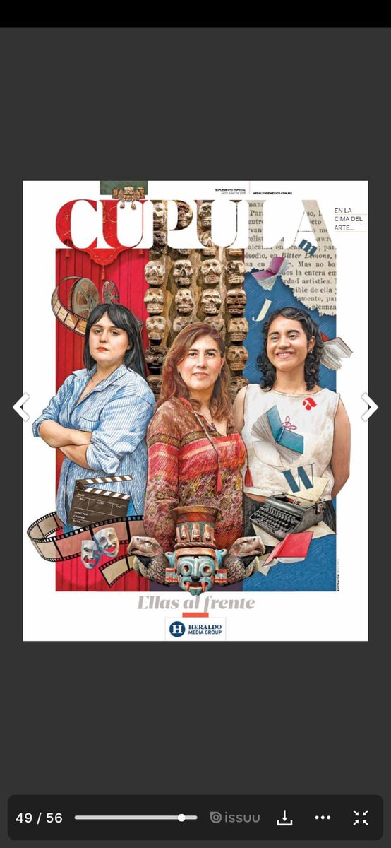 Agradezco profundamente la entrevista a Luis Carlos Sánchez para El Heraldo. Aparecer junto a Natalia López e Isabel Toledo es un honor. Gracias !