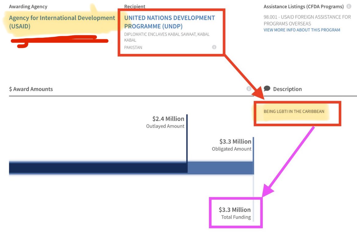 USAID was handing millions of dollars out to people simply for “being LGBT”
