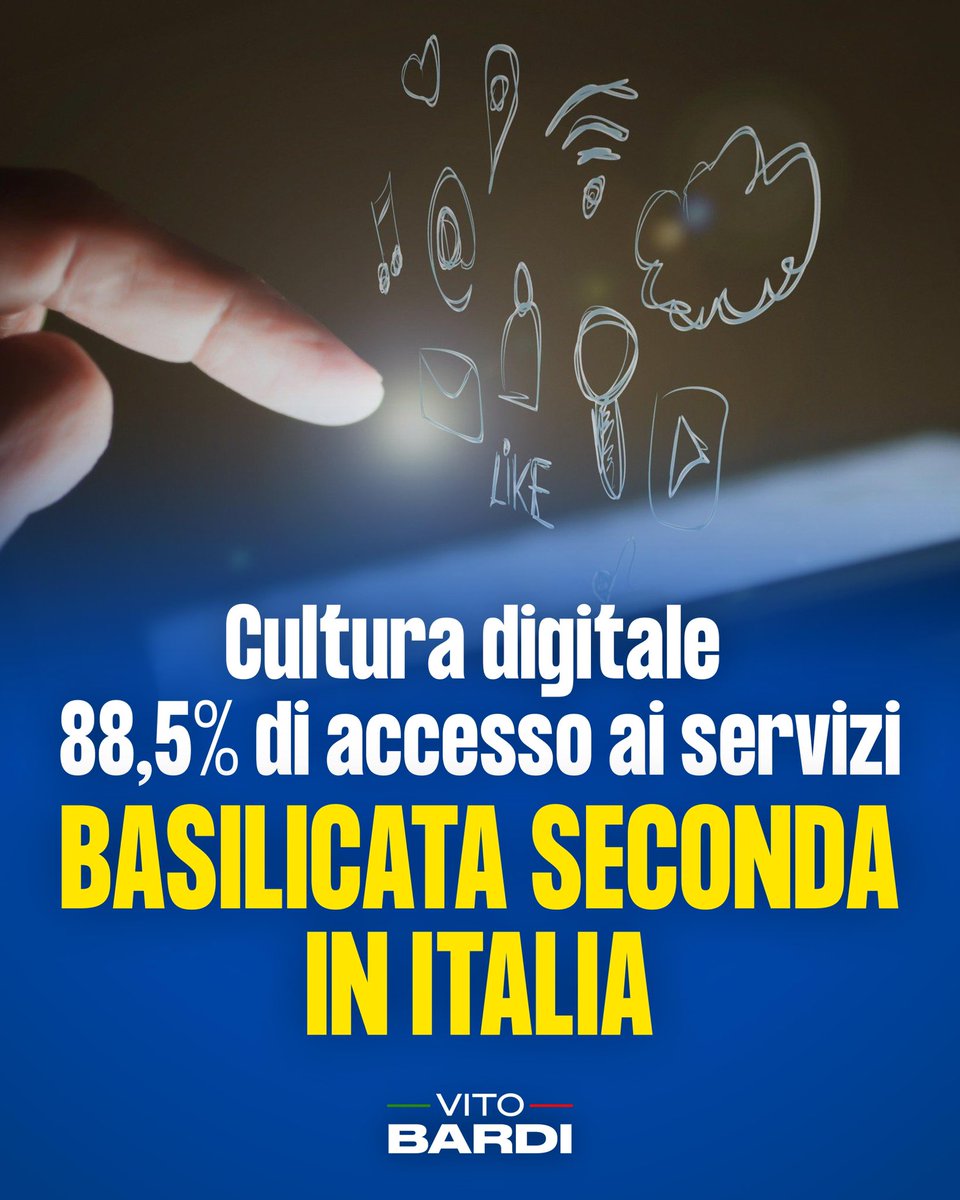 Con oltre 23.000 cittadini coinvolti, 90 punti attivi sul territorio e un tasso di accesso ai servizi digitali dell’88,5%, la Basilicata è seconda in Italia per diffusione della cultura digitale!

Grazie al progetto Digitale Facile, la #Basilicata verso nuove competenze digitali.