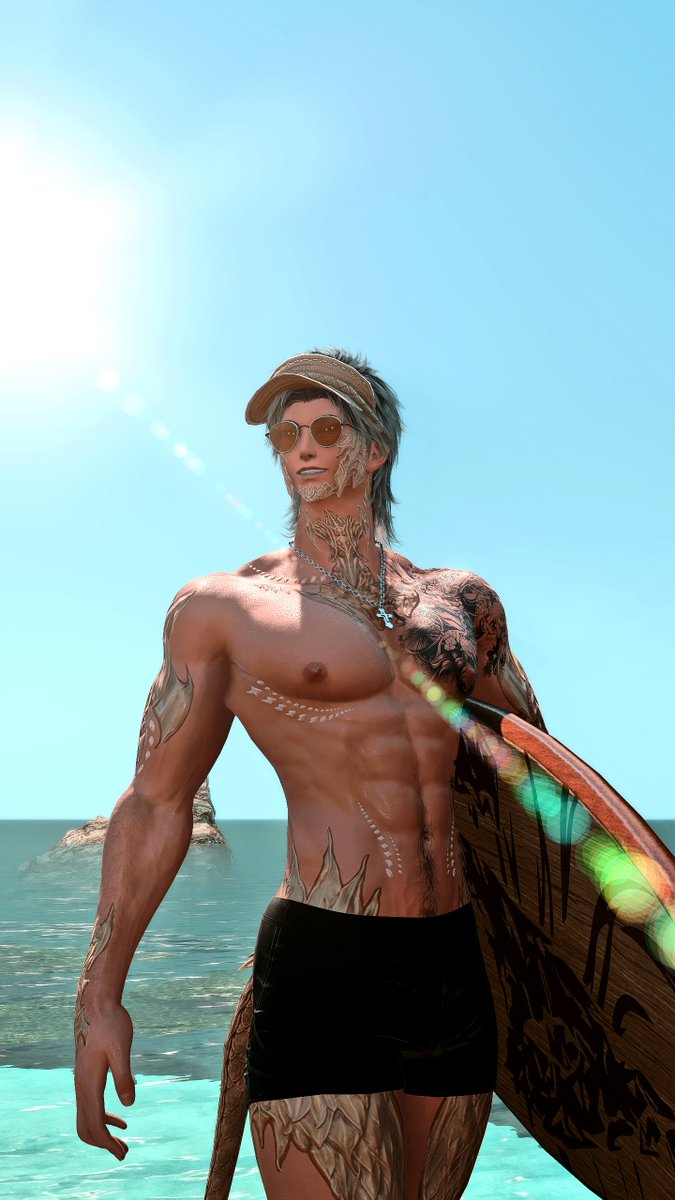 Chen_Yaes's tweet photo. A little late to the party but..
Hope everyone is having a blast at #ffxivsummerbash !!

#GPOSERS #EorzeaPhotos #FFXIV #AuRa https://t.co/zlGBwymwol