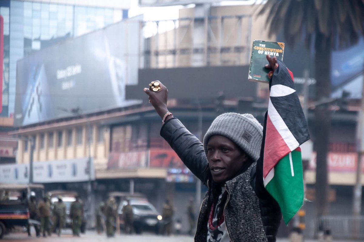 VIVA GEN Z MASHUJAA
Today, we proudly honor our young people for their unwavering determination to build a better Kenya for the future generations.
. A  nation that upholds integrity and respects public resources not in the plunder of public resources #Thikaroad#Aoko#Financebill