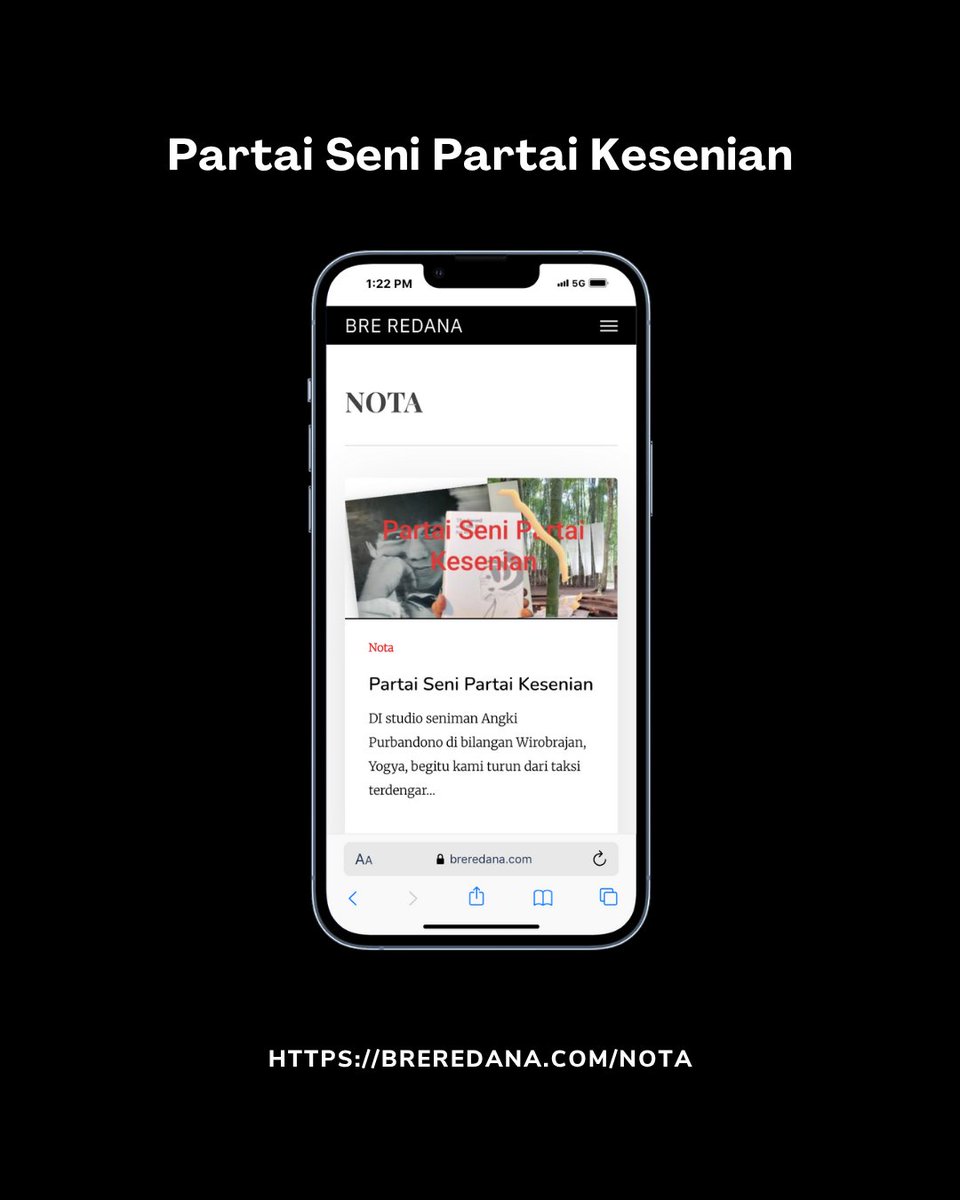 riolec's tweet image. Baru: Partai Seni Partai Kesenian - #breredana
di breredana.com/nota/partai-se…