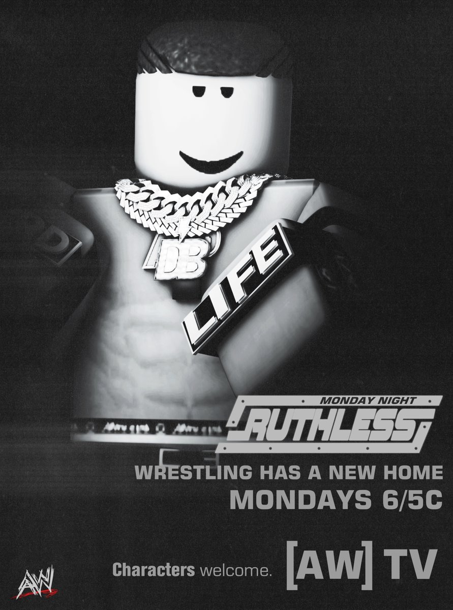 𝐀𝐆𝐆𝐑𝐄𝐒𝐒𝐈𝐎𝐍 𝐖𝐑𝐄𝐒𝐓𝐋𝐈𝐍𝐆 𝐑𝐔𝐓𝐇𝐋𝐄𝐒𝐒

Don't Forget! Wrestling has a new home. 

MONDAYS 6:00 PM EST / 5:00 PM CST. 

MONDAY NIGHT RUTHLESS

Characters welcome.