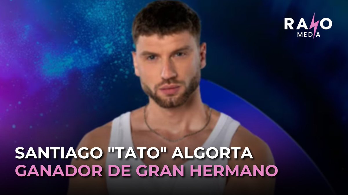 TATO ALGORTA GANADOR DE GRAN HERMANO 📺

El uruguayo venció a Ulises en la final del reality.
