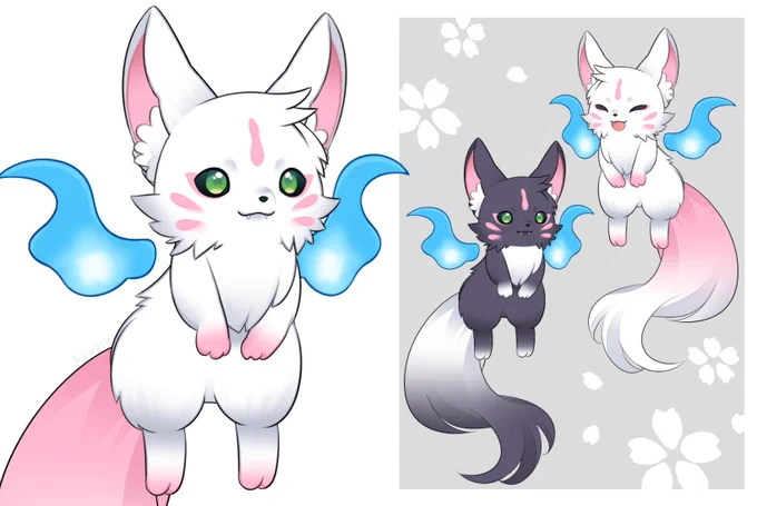 うちの歴代ペット枠、全員かわいすぎるんよな #Live2D依頼 #イラスト依頼